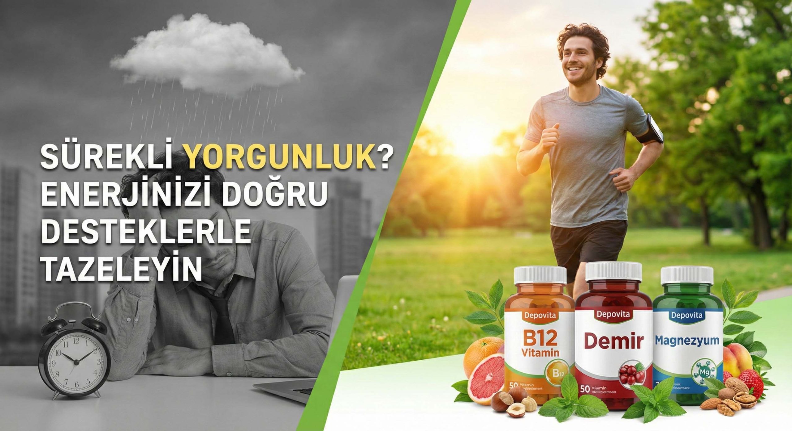 Sürekli Yorgun Hissetmekten Nasıl Kurtulursunuz? (Hangi Vitamin Eksik?)